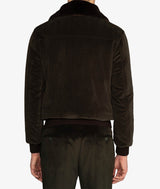 Bomber in cashmere e cotone Makalu