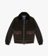 Bomber in cashmere e cotone Makalu